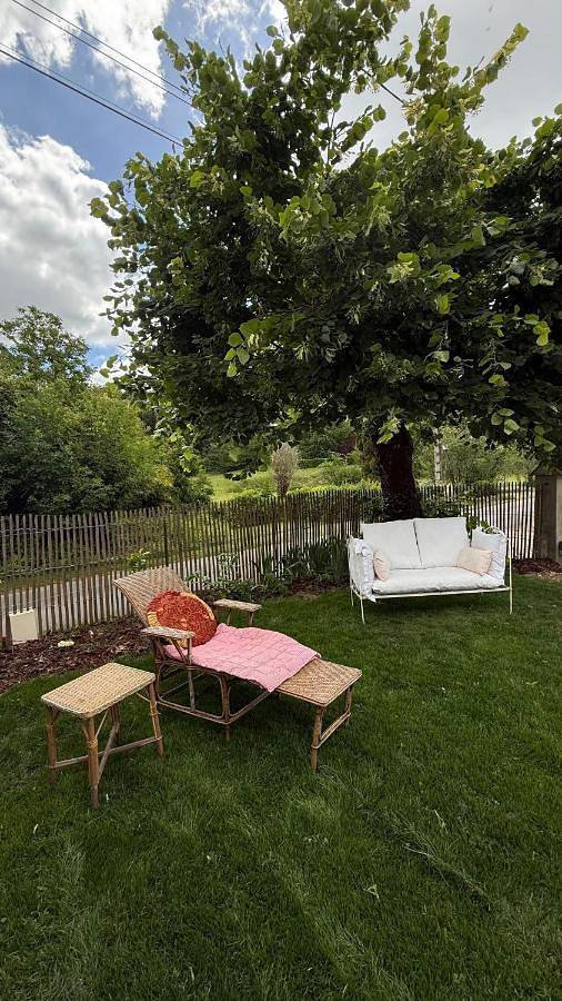 Location de vacances pour 2 personnes, avec Terrasse ainsi que Jardin et Vue à Saint-Germain-sur-Vienne - 4