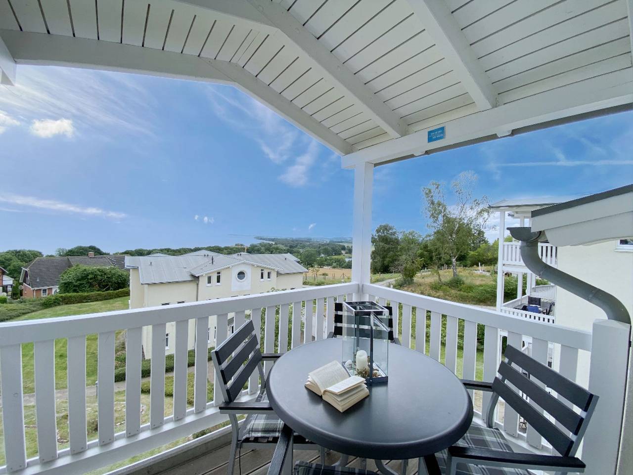 Ganze Ferienwohnung, Csp: Haus Having Wohnung Nr. 41 mit Balkon und Meerblick in Göhren, Rügen
