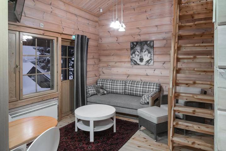 Appart’hôtel pour 4 personnes, avec vue ainsi que jardin et sauna à Rovaniemi - 3