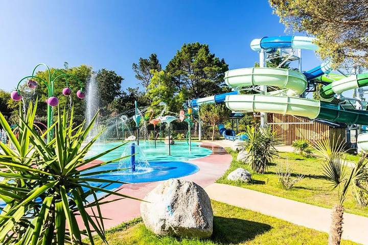 Camping für 5 Personen, mit Terrasse und Pool in Bidart