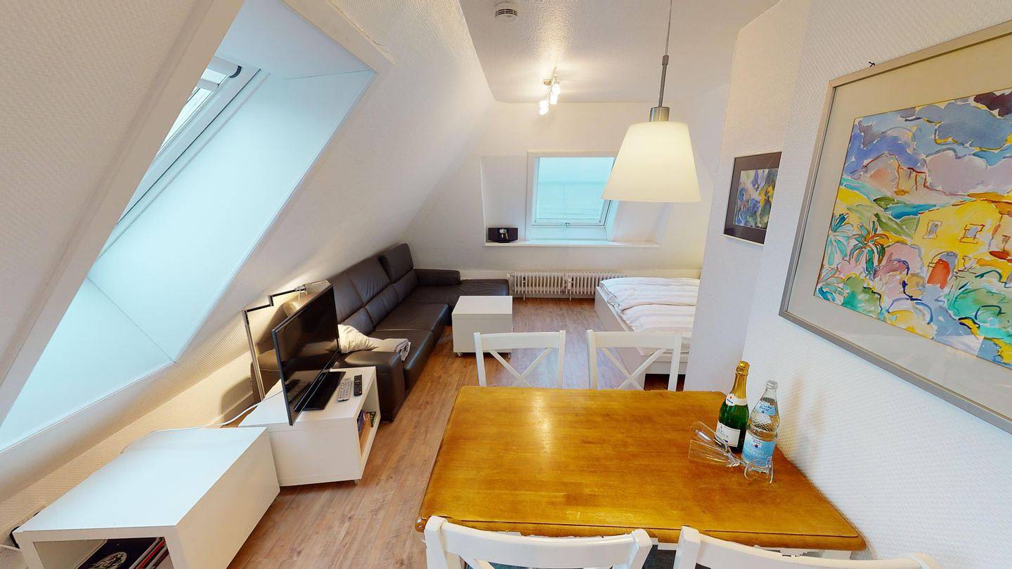 Ganze Wohnung, Gemütliche Wohnung am höchsten Punkt Hörnums mit atemberaubendem Meerblick. in Hörnum, Sylt