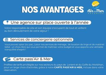 Appartement De Vacances pour 6 Personnes dans Guidel, Région de Lorient, Photo 2