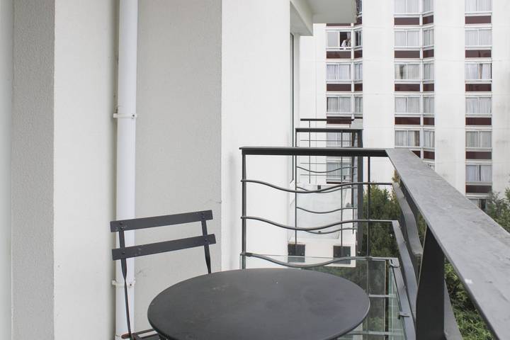 Studio pour 2 personnes, avec balcon, adapté aux familles