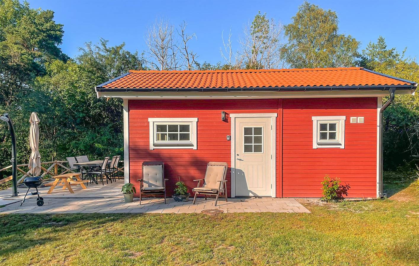 Ferienhaus für 6 Personen mit Terrasse in Visby, Gotland