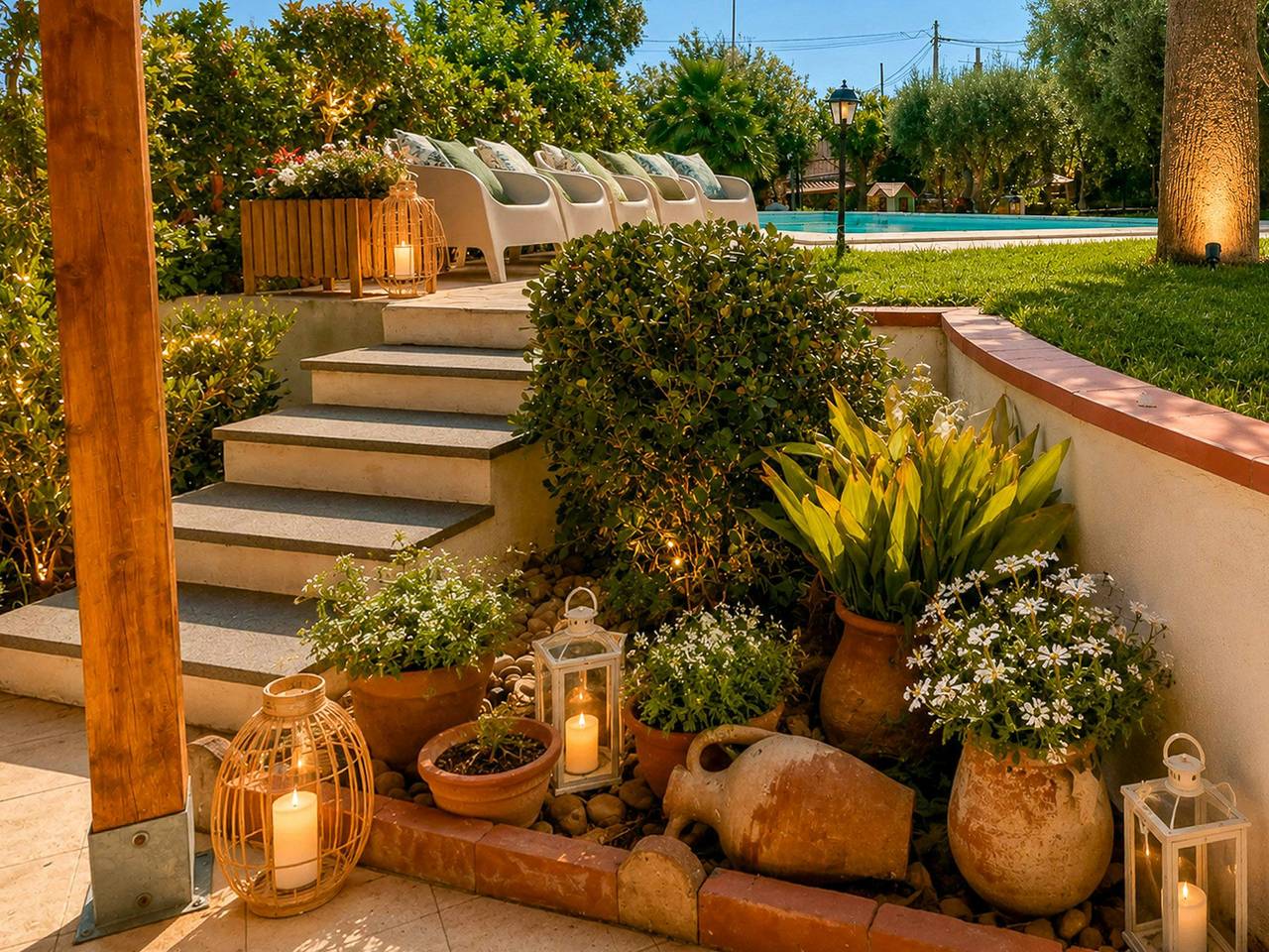 Villa con piscina privata e vista Etna in Motta Sant'Anastasia, Catania e dintorni