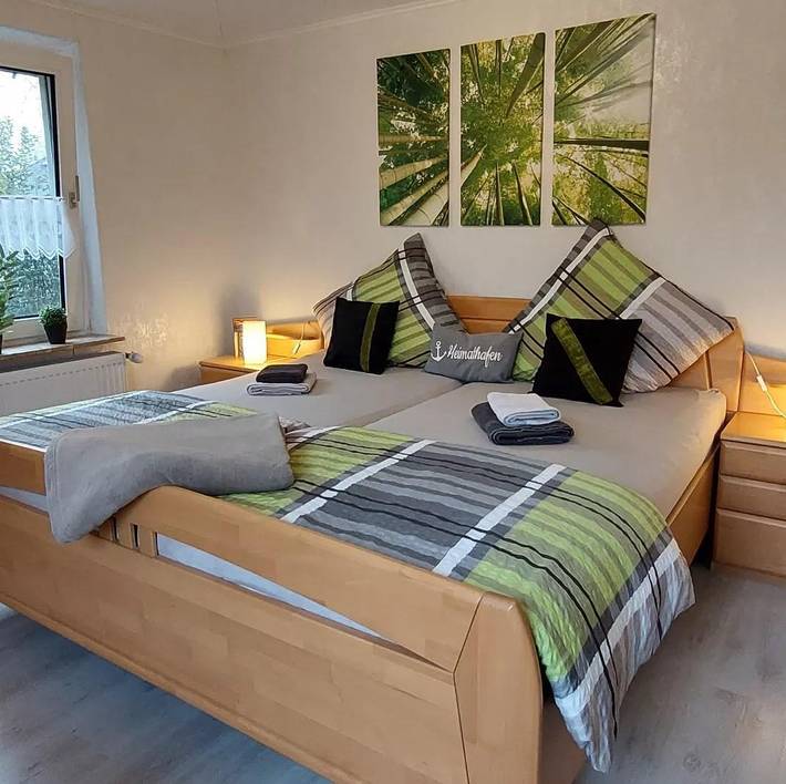 Ferienhaus für 6 Personen, mit Terrasse und Garten, mit Haustier in Emden