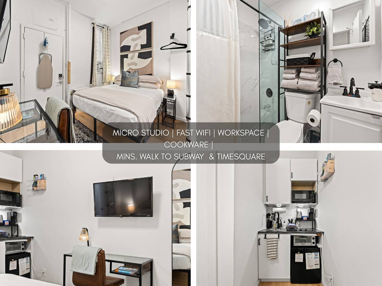 Entire apartment, Cozy Times Square Studio, Prime Location! in Manhattan, New York City