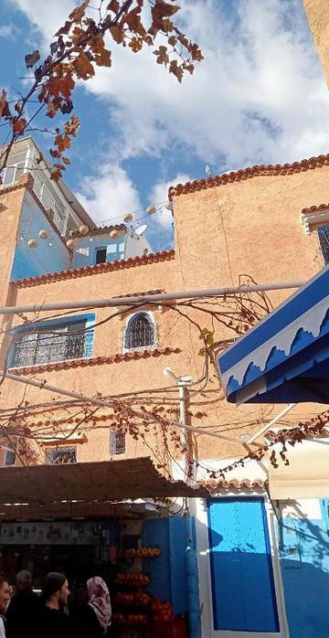Chambre d’hôte pour 2 personnes, avec vue et terrasse à Chefchaouen