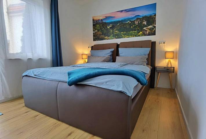 Ferienwohnung für 4 Personen, mit Terrasse in Festung Königstein