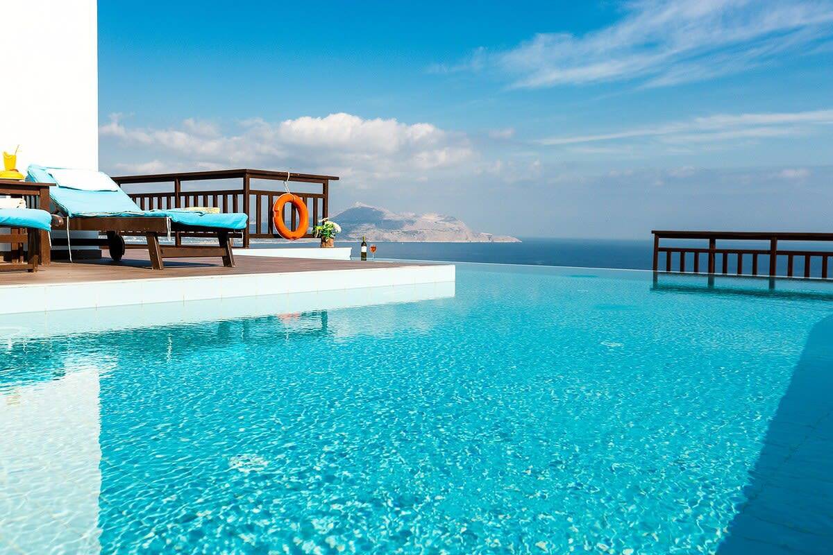 Villa für 8 Personen mit Pool in Kampia, Vamos