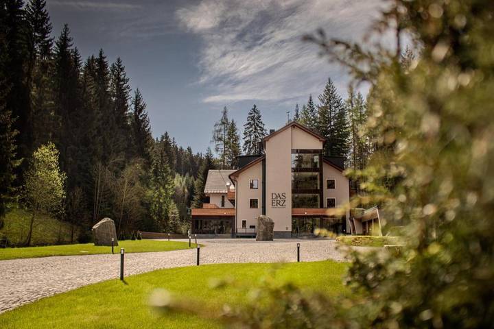 Hotel für 4 Personen, mit Balkon und Terrasse sowie Garten und Sauna in Crottendorf