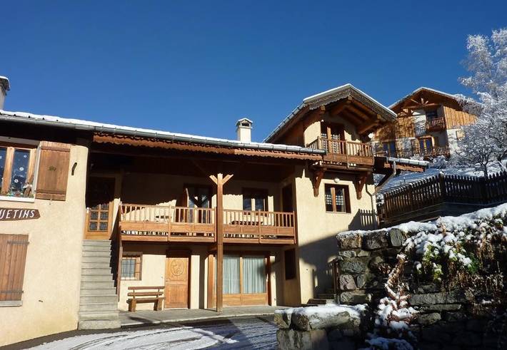 Gîte pour 9 personnes, avec terrasse à Peisey-Nancroix
