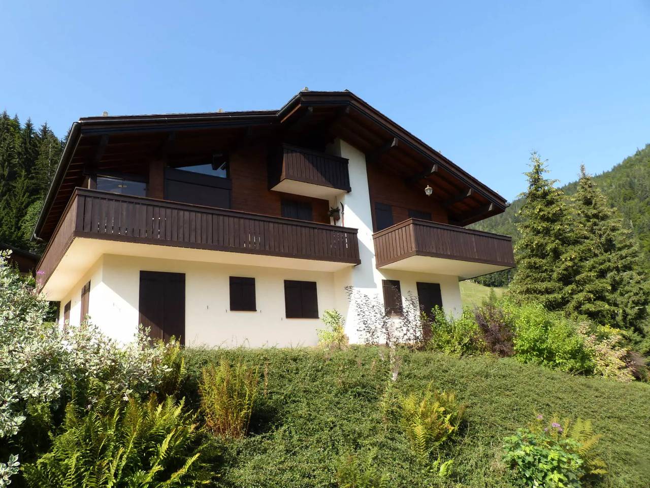 Ganze Wohnung, Ferienwohnung 2 ch - Ski zu Fuß mit einem schönen Blick auf das Dorf in La Clusaz, Annecy und Umgebung