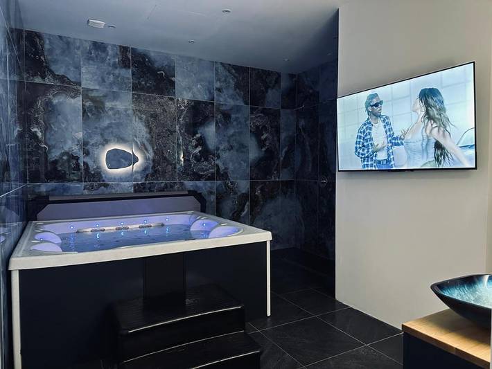 Hôtel pour 2 personnes, avec jacuzzi et sauna
