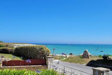 Cottage pour 10 personnes, avec jardin et jacuzzi dans Plage Kerurus Plouneour Trez
