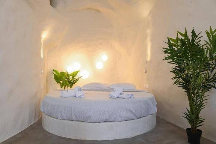 Apartahotel para 2 personas, con jacuzzi en Santorini