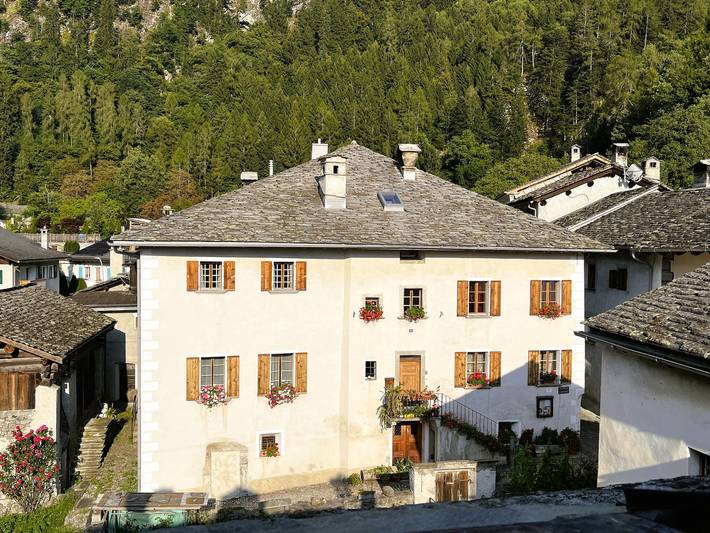 Ferienwohnung für 2 Personen, mit Garten in Bregaglia