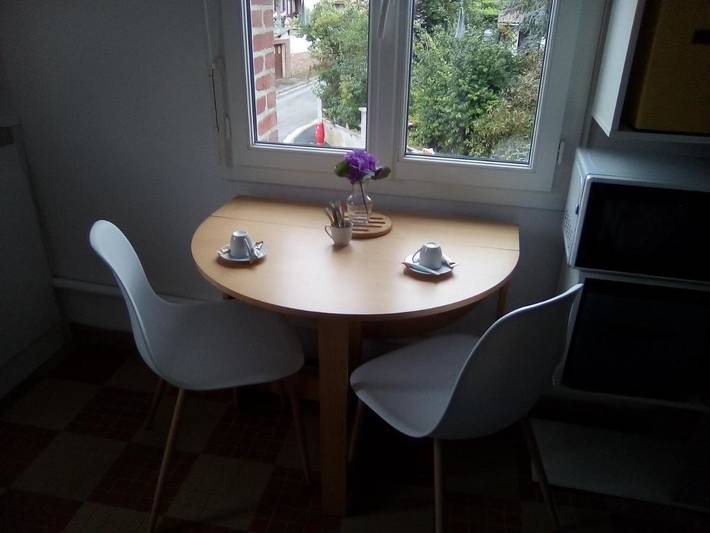 Appartement de vacances pour 2 personnes, avec Balcon ainsi que Terrasse et Vue