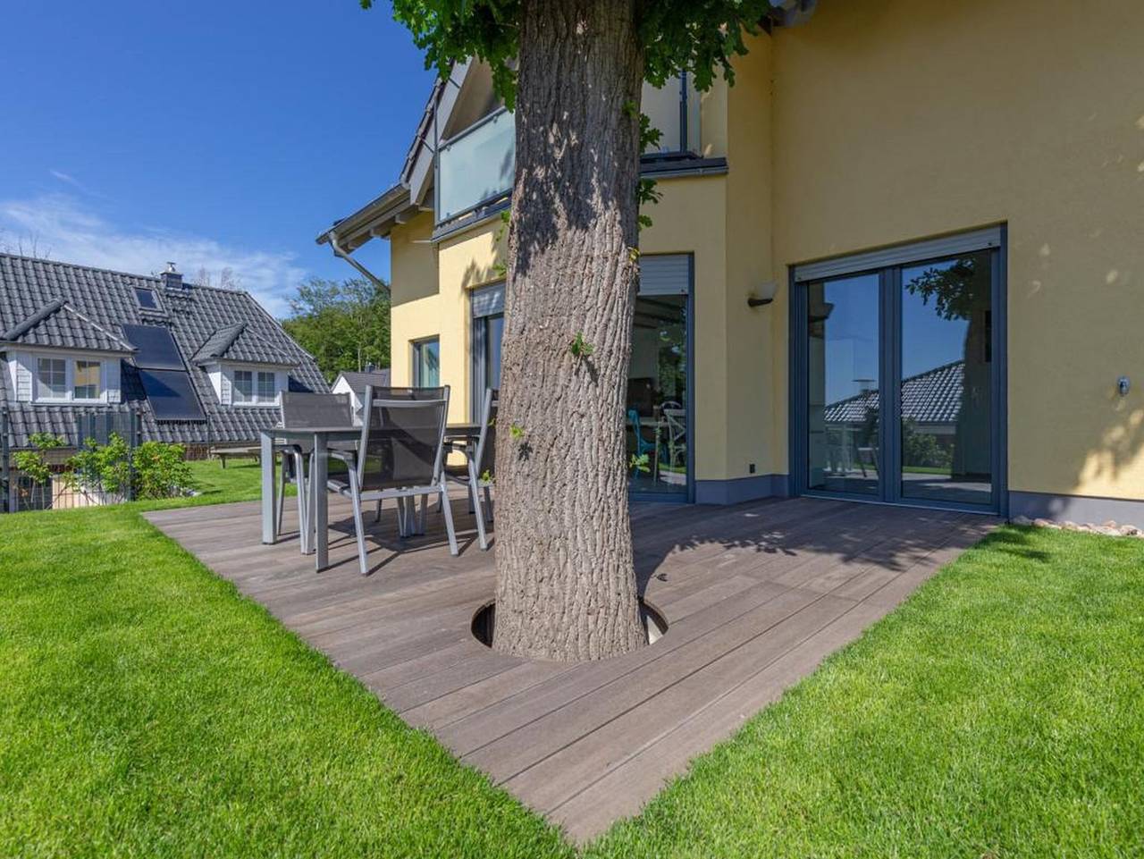 Ganze Ferienwohnung, F: Fewo Südstrand mit Terrasse, Kamin und Sauna - Fewo Südstrand mit Terrasse, Kamin und Sauna in Sellin, Rügen