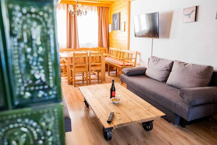 Ferienwohnung für 6 Personen, mit Balkon und Sauna