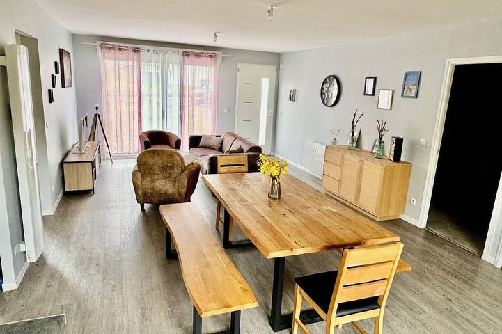 Gîte pour 6 personnes, avec jardin, animaux acceptés à Saint-Fromond