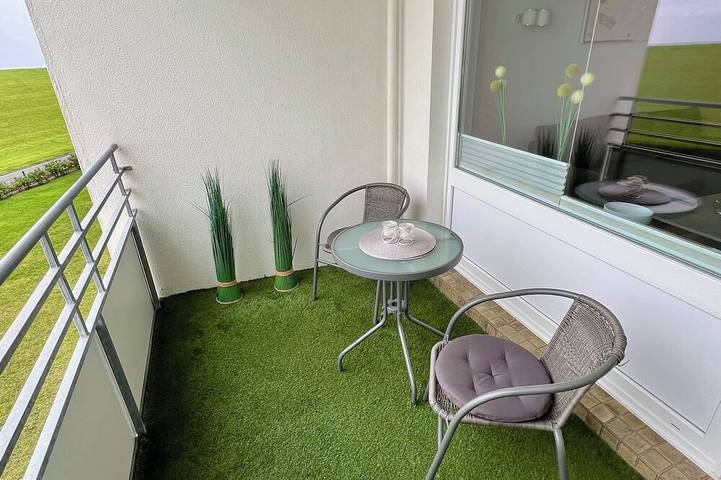 Ferienwohnung für 2 Personen, mit Balkon und Garten in Grimmershörn