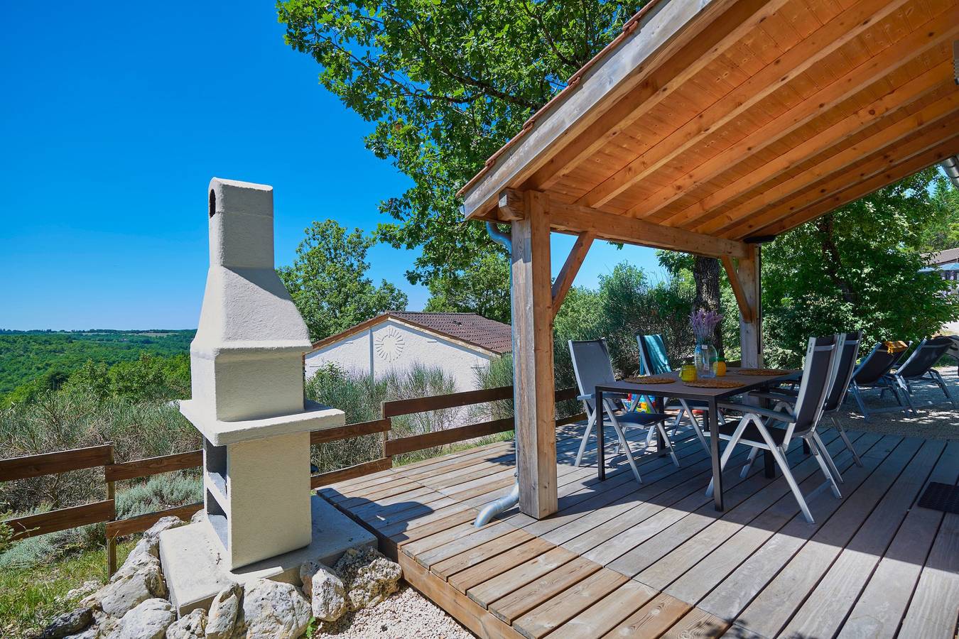 Village des Cigales — Papillon 4p. in Mauroux, Lot