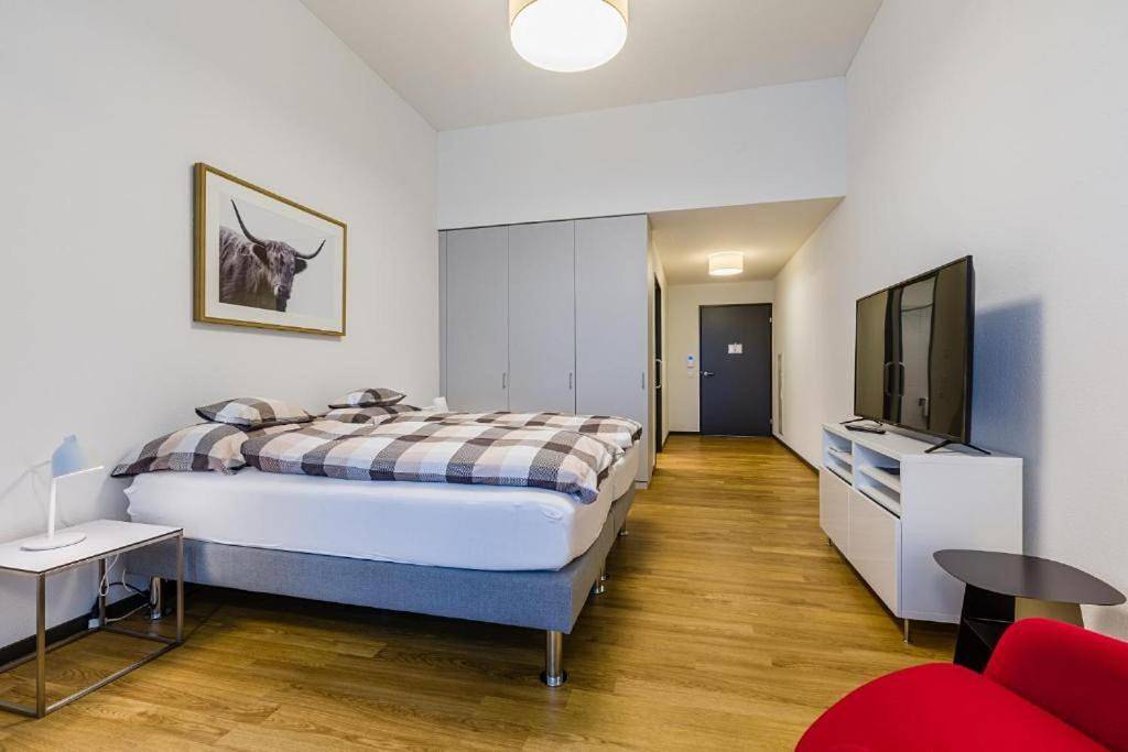 Ganze Wohnung, Ferienwohnung für 4 Personen mit Balkon in Arbon, Obersee (Bodensee)