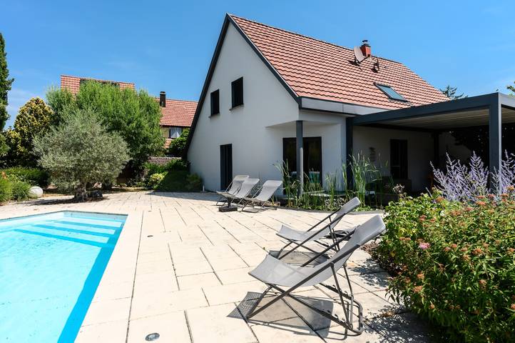 Ferienhaus für 10 Personen, mit Garten