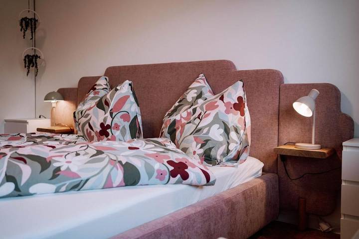Ferienwohnung für 4 Personen, mit Terrasse und Garten sowie Ausblick in Gaimberg