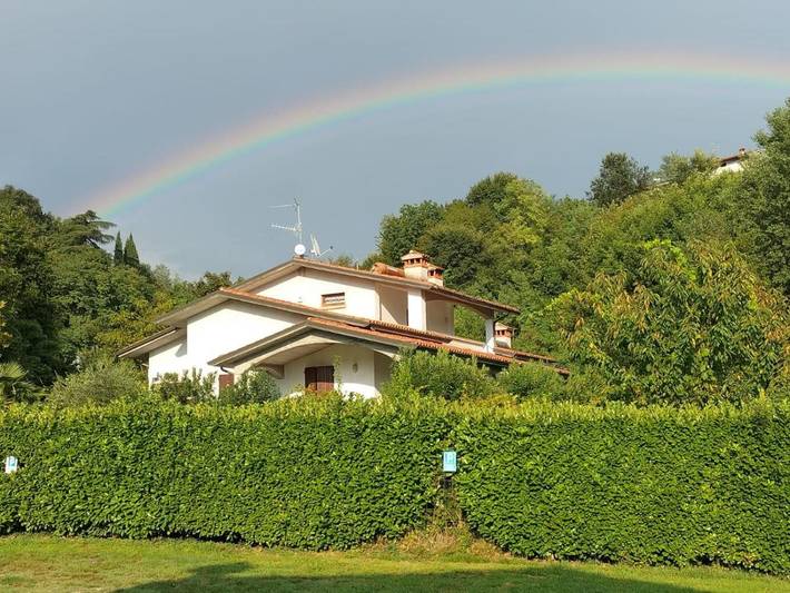 Ferienwohnung für 3 Personen, mit Terrasse und Garten