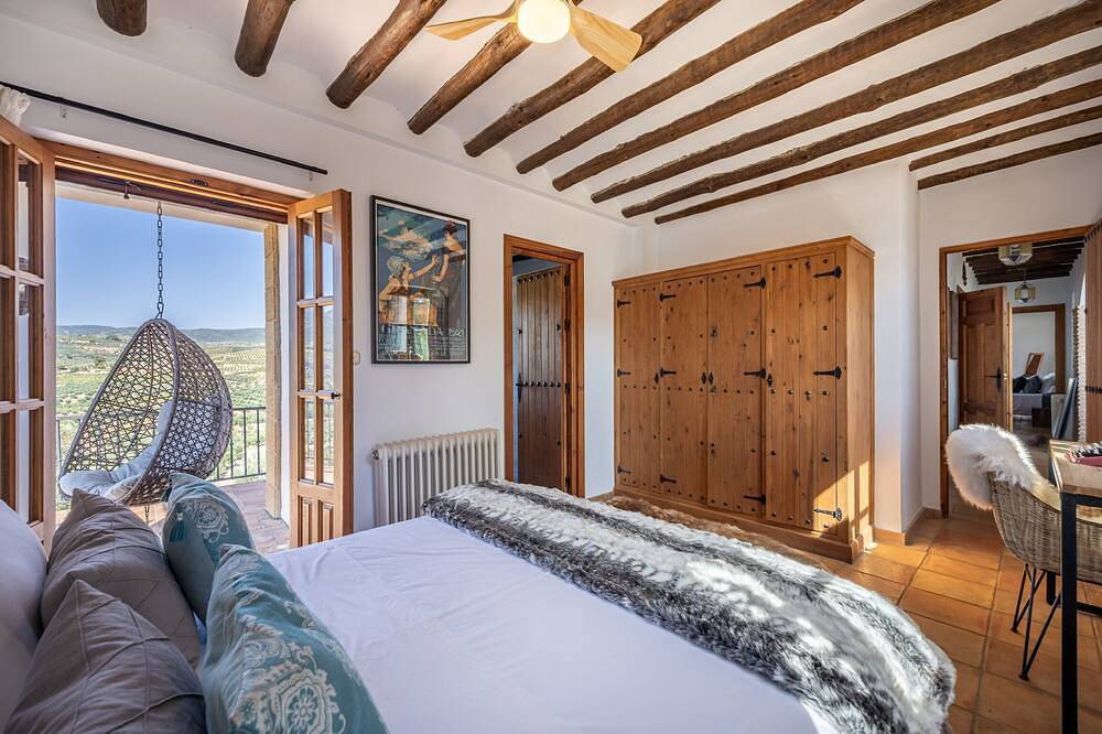 Villa rural tradicional con fantásticas vistas y gran piscina privada in El Valle, Provincia de Granada