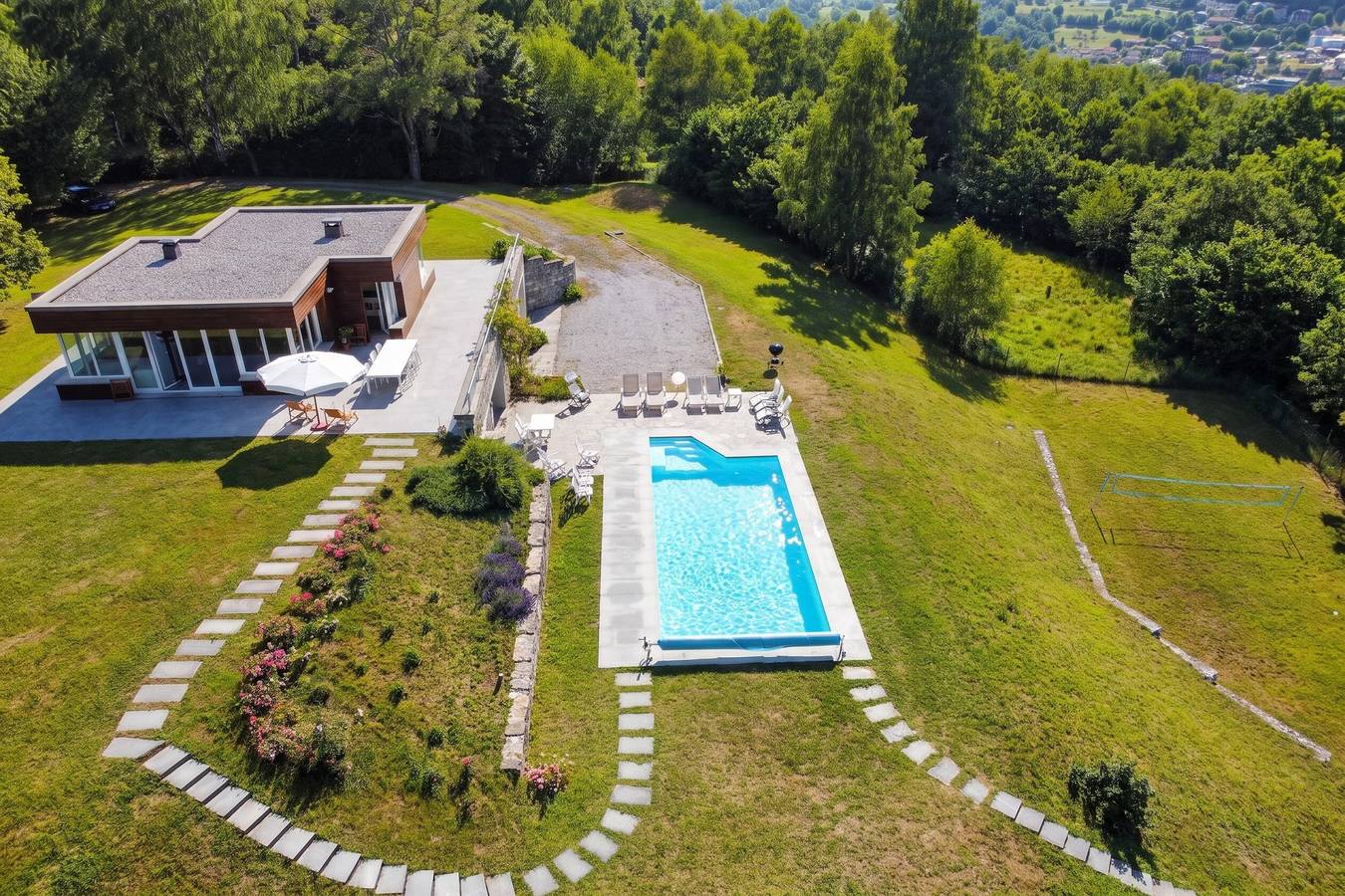 Villa La Betulla in Cerano Intelvi, Lake Como