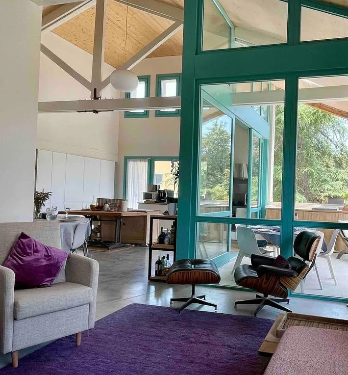 Apartamento de vacaciones para 4 personas, con vistas y jardín - 1