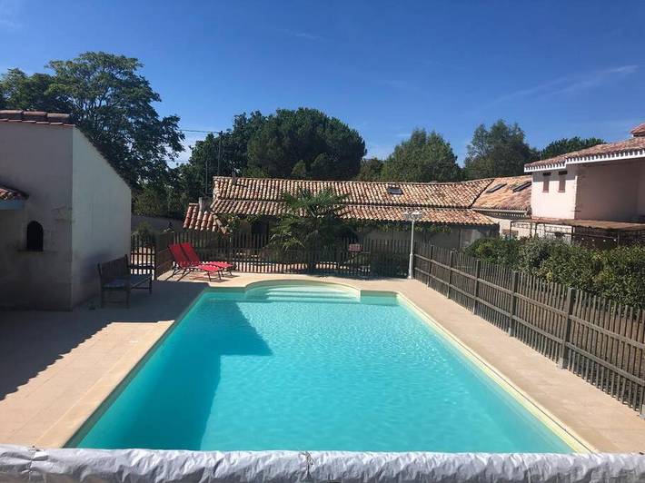 Location de vacances pour 10 personnes, avec piscine et jardin, animaux acceptés à Lacour - 3
