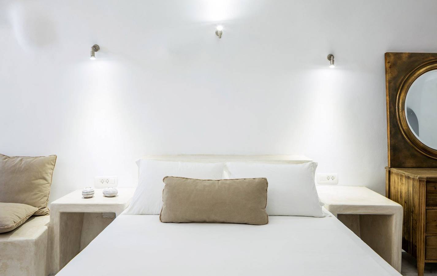 Villa für 2 Personen mit Meerblick in Oia, Santorin