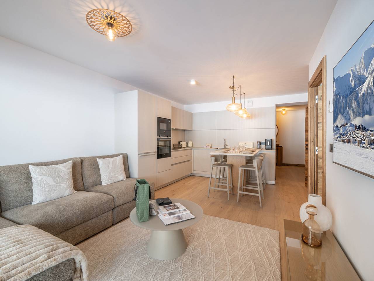 Appartement entier, Résidence neuve de haut standing au cœur d'Huez, 6 pers. in Huez, Parc national des Écrins