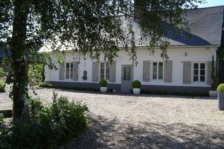 Gîte pour 8 personnes, avec Terrasse ainsi que Jardin et Sauna à Tours-en-Vimeu