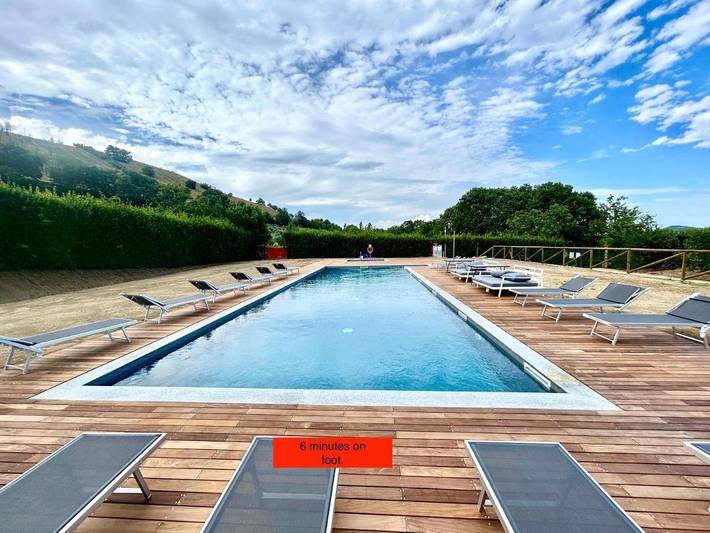 Location de vacances pour 3 personnes, avec piscine ainsi que jacuzzi et jardin, animaux acceptés à Sasso Marconi - 4