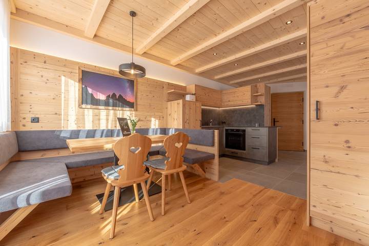 Gîte pour 6 personnes, avec jardin dans Dolomites