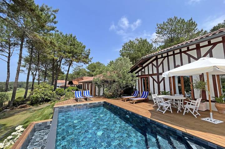 Location de vacances pour 8 personnes dans Golf De Moliets Moliets Et Maa