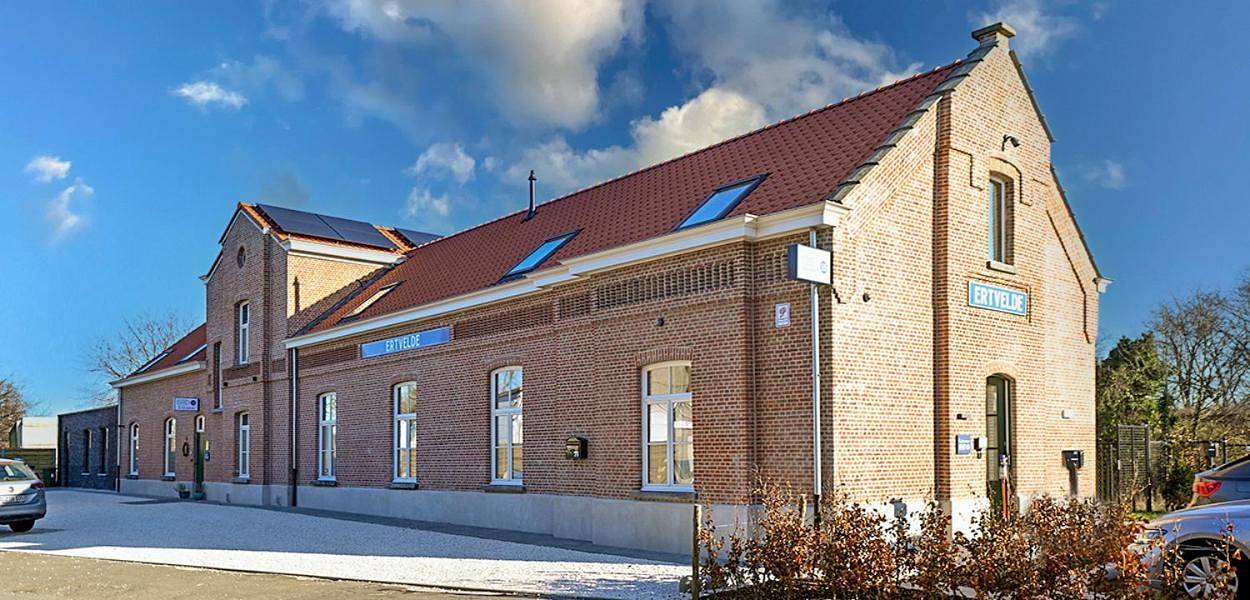 Gare 55 in Ertvelde, Evergem