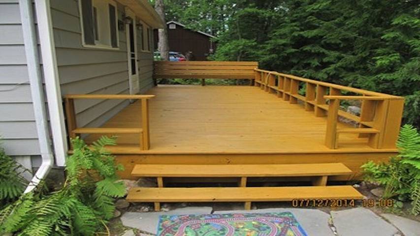 Blockhütte für 3 Personen, mit Terrasse und Garten - 1