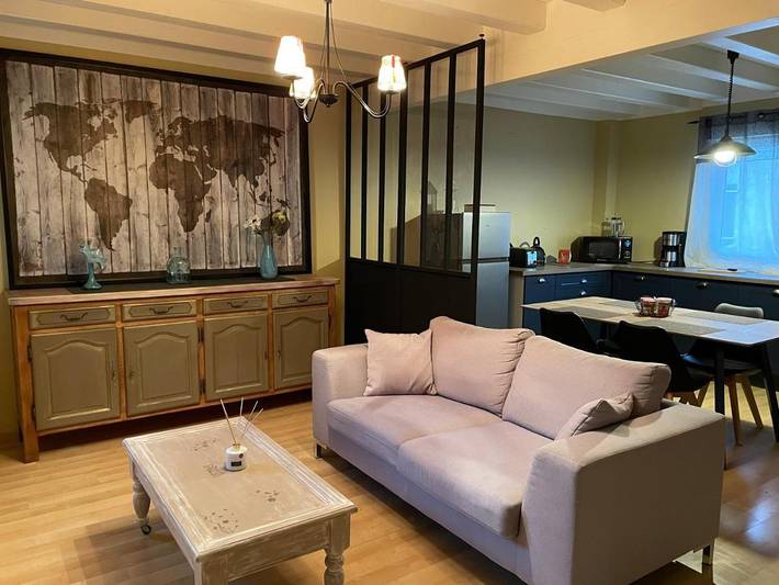 Location de vacances pour 6 personnes, avec Balcon et Terrasse ainsi que Jardin et Vue à Fléac