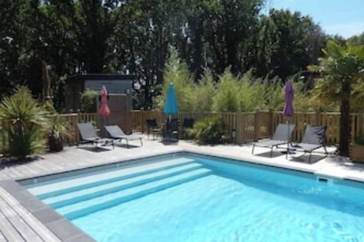 Maison de vacances pour 5 personnes, avec piscine