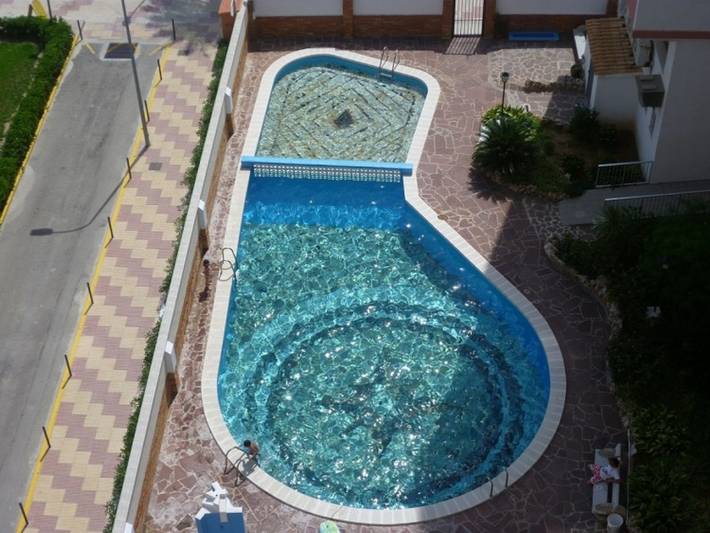 Ferienwohnung für 6 Personen, mit Terrasse und Pool in Cullera - 2