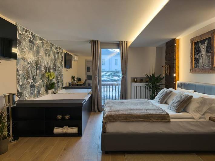 B&b per 3 persone, con terrazza e idromassaggio ad Aosta