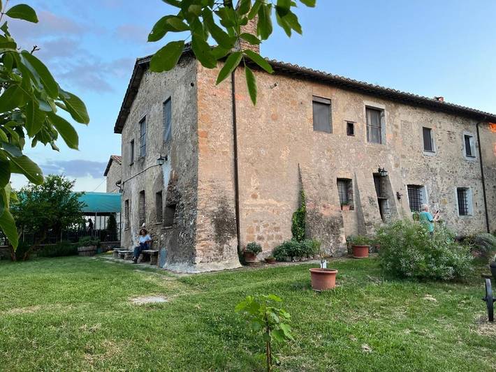 Gîte pour 2 personnes, avec jardin et vue à Collevecchio