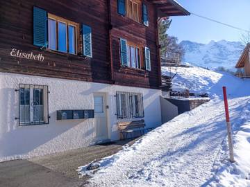 Gîte pour 2 personnes, avec terrasse à Lauterbrunnen