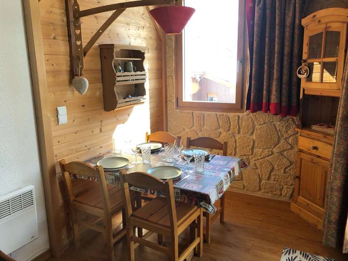 Ferielejlighed for 4 personer, med Terrasse i Valmorel